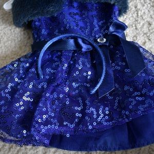 Beautiful American Girl blue dress